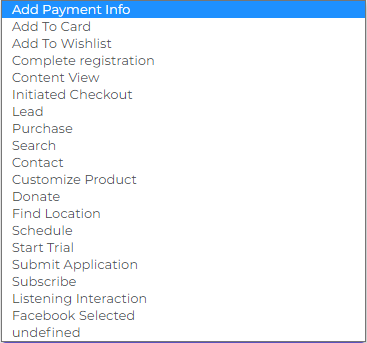 Add Payment Info