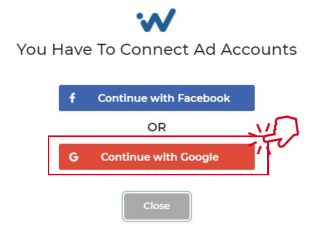 Add your Facebook ad account