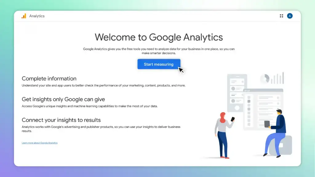 Creating Google Analytics