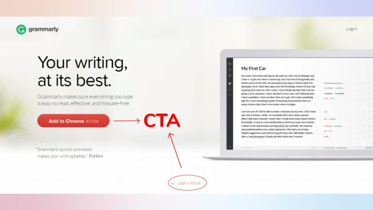 Best Call To Action Example 2023 - CTA Examples - WASK