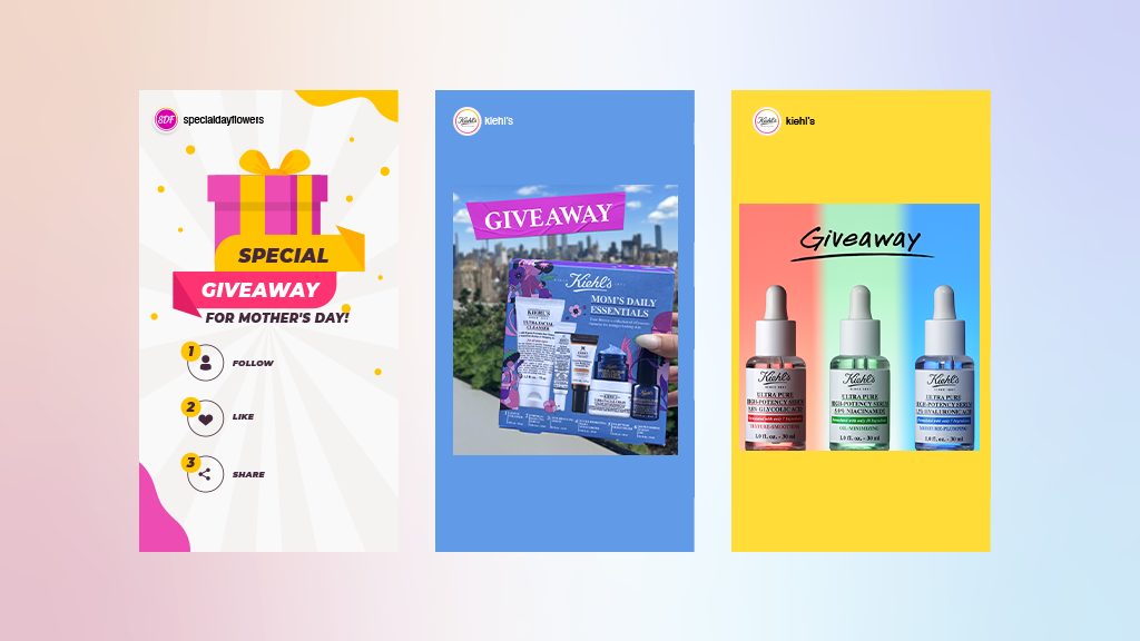 Best Instagram Story Giveaway Examples