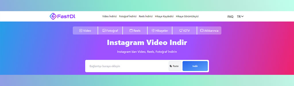 FastDL Instagram Video Downloader