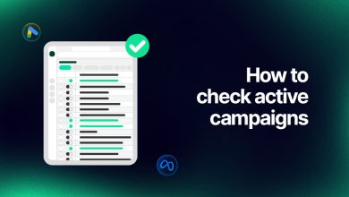 How to Check Active Campaigns