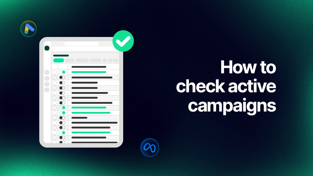 How to Check Active Campaigns