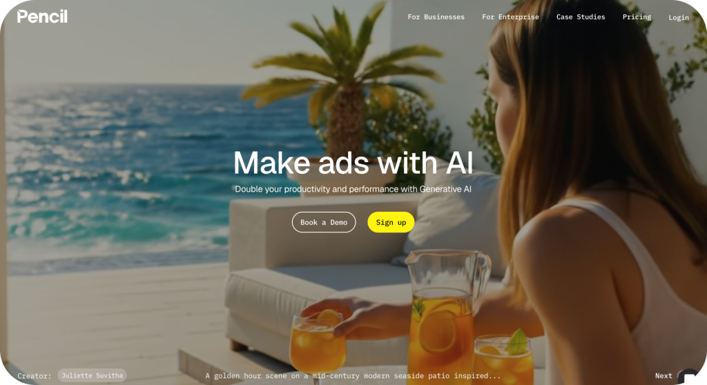 Best 10 AI Ad Creative Generators In 2025 9 Ekran Resmi 2025 09 11 11.43.16 modified
