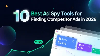 Compare the 10 best ad spy tools to uncover competitor ads, spot winning creative patterns, and inspire stronger campaigns in 2026.