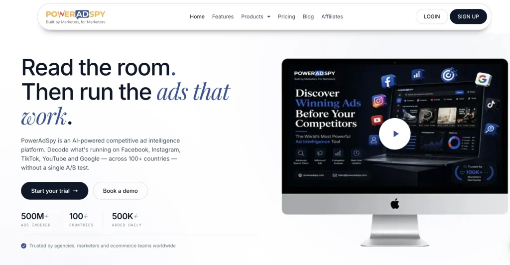 10 Best Ad Spy Tools for Finding Competitor Ads in 2026 6 ad spy tools poweradspy