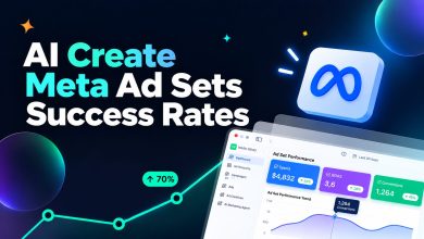 How AI creates Meta ad sets using audience settings, bid strategy, campaign goals, and ad creative inputs.